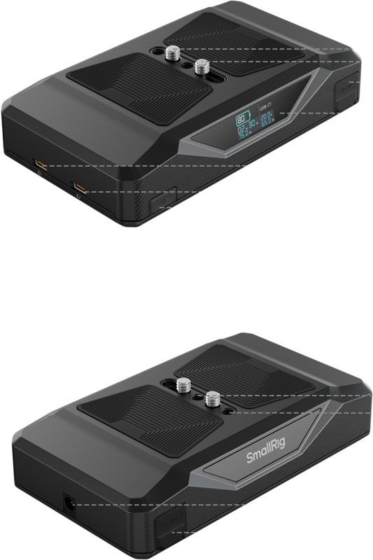 Baterie baza camera SmallRig 4826 CB75 [1]