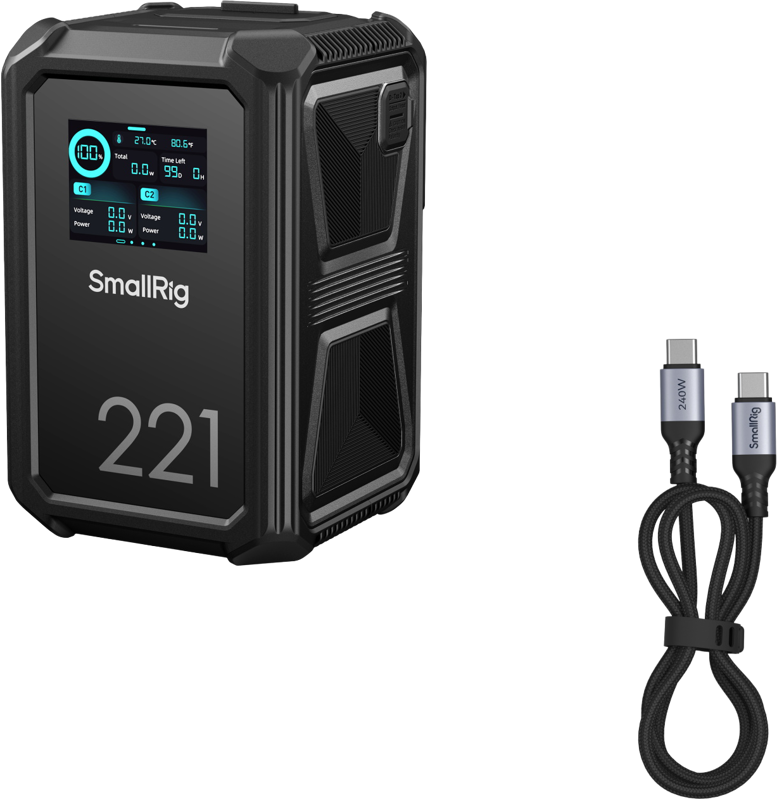 Baterie SmallRig 4985 X-Touch Smart Triple-Proof V-Mount X221 [1]