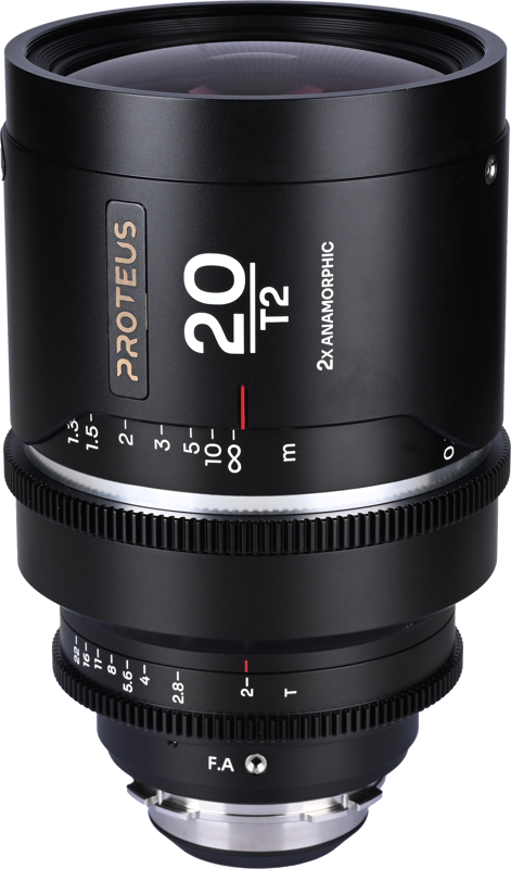 Obiectiv cinematic Laowa Proteus 2X Anamorphic 20mm T2, Silver, Montura Arri PL/ Canon EF [1]