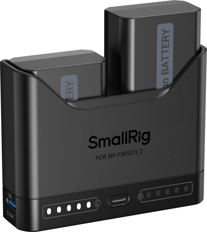 Kit 2x acumulatori + incarcator SmallRig SmallRig 5488 NP-FW50 [1]