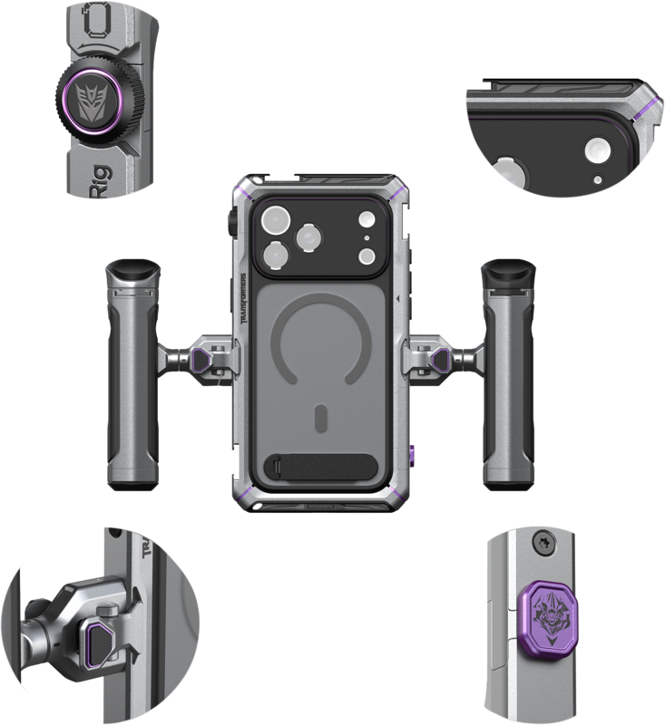 Kit mobil dual portabil SmallRig 5584 Megatron Edition pentru iPhone 17 Pro Max [1]