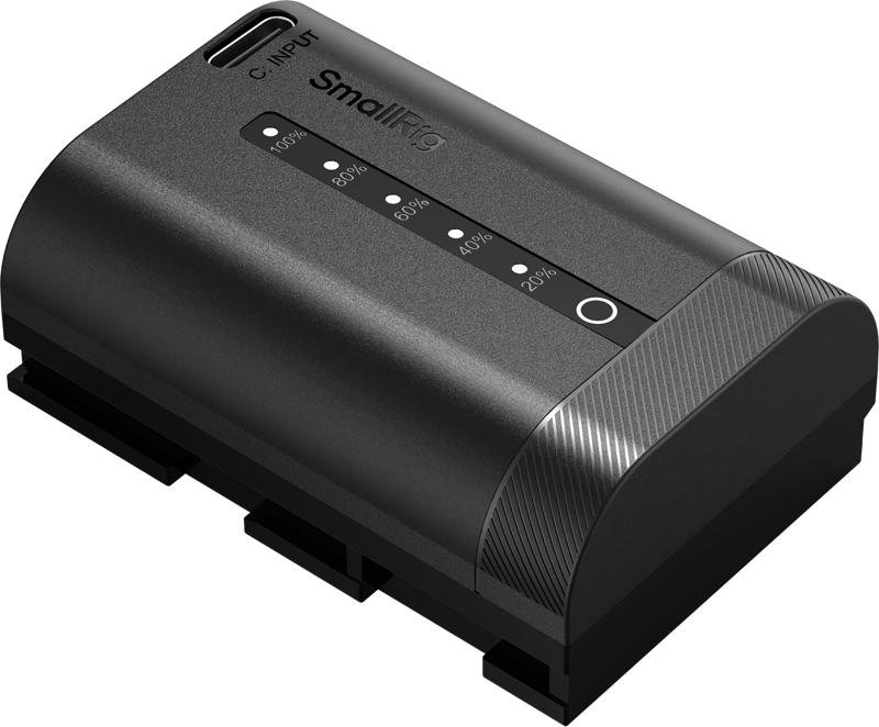 Baterie camera SmallRig 5298 USB-C cu afisaj nivel baterie pentru Canon LP-E6P [1]