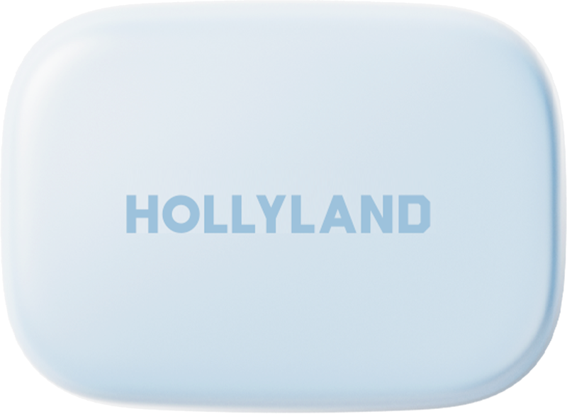 Kit lavaliere wireless Hollyland LARK A1 Combo Sky Blue, cu USB-C, Lightning [1]