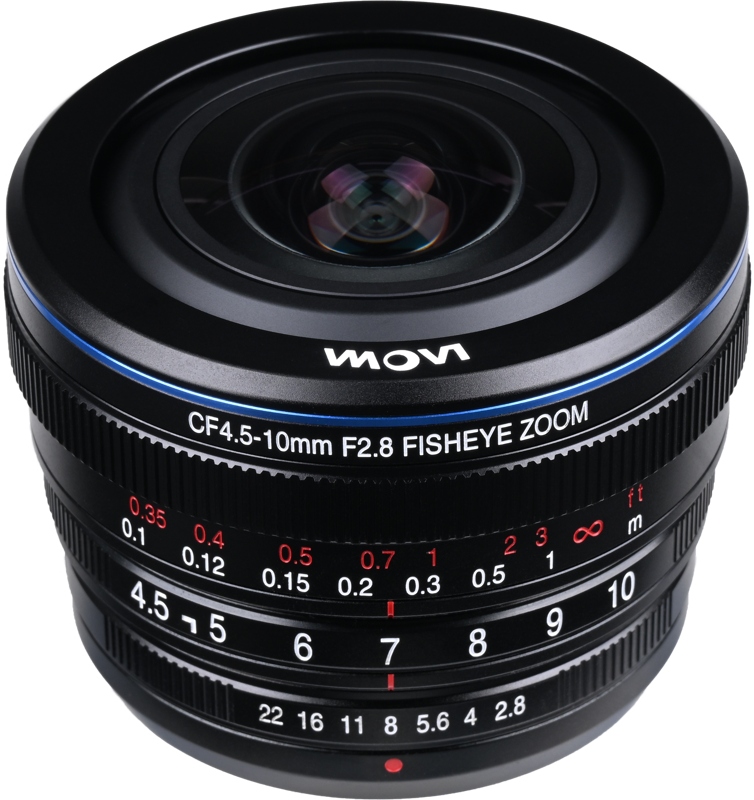 Obiectiv Laowa 4.5-10mm f/2.8 CF Zoom Fisheye Lens montura Fuji X [1]