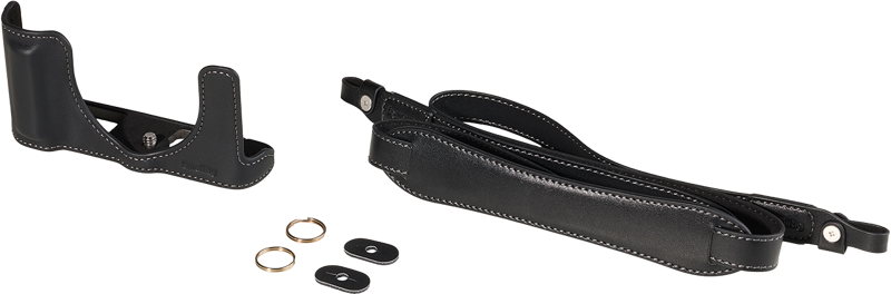Toc de piele si curea Smallrig 6274 pentru Panasonic LUMIX L10, Negru [1]