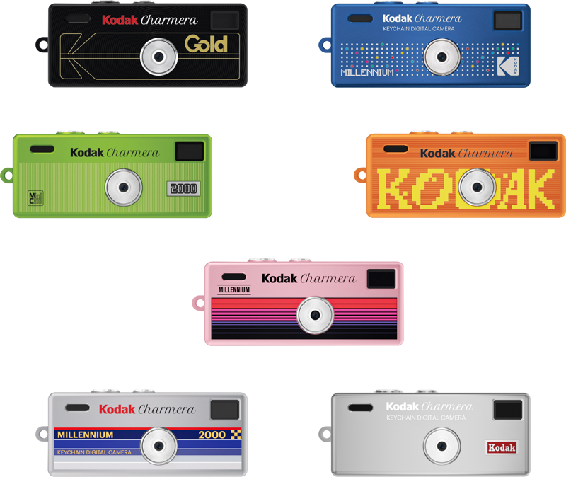 TV, Audio-Video & Foto - Aparat Foto Compact Kodak Charmera Millennium Keychain Blind Box