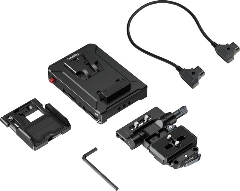 Placa adaptor inteligenta pentru baterii V-Mount SmallRig 5899, compatibila cu Arca-Swiss [1]