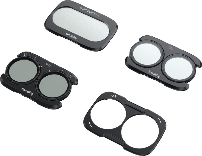 Set filtre SmallRig 6477 Split Filter Kit pentruDJI Osmo Pocket 4P [1]