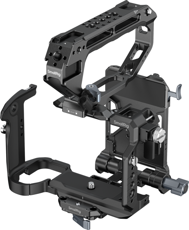 SmallRig 6779 HawkLock Handheld Cage Kit with V-Mount Plate for Sony FX5 [1]