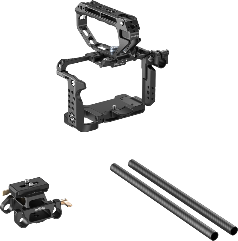 SmallRig 6924 HawkLock Advanced Cage Kit with Dual Rod System [1]