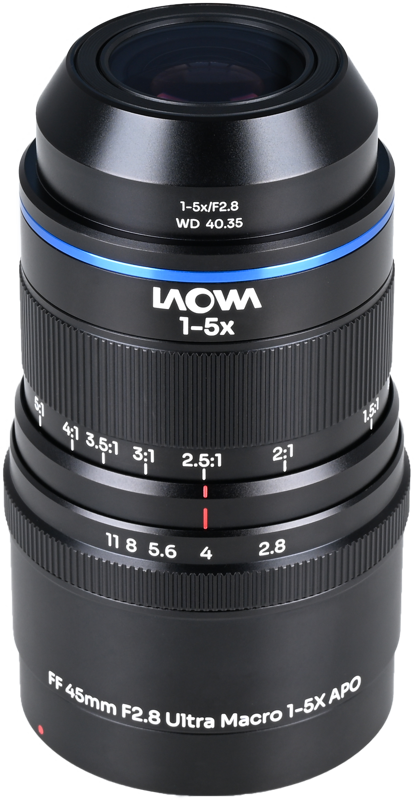 Obiectiv Laowa Aksen 45mm f/2.8 1-5X Ultra Macro APO, Montura Canon EF [1]