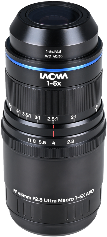 Obiectiv Laowa Aksen 45mm f/2.8 1-5X Ultra Macro APO, Montura Sony FE [1]