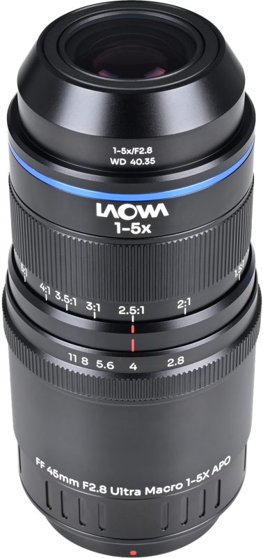 Obiectiv Laowa Aksen 45mm f/2.8 1-5X Ultra Macro APO, Montura Fuji X [1]