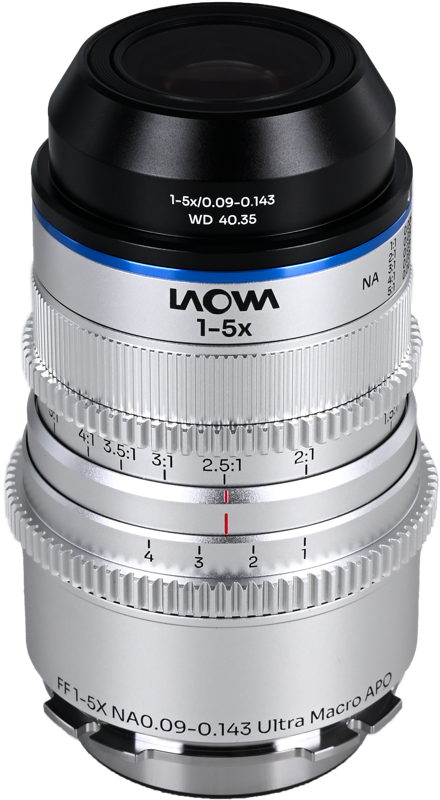 Obiectiv Laowa Aksen 45mm f/2.8 1-5X Ultra Macro APO Cine Arri PL [1]
