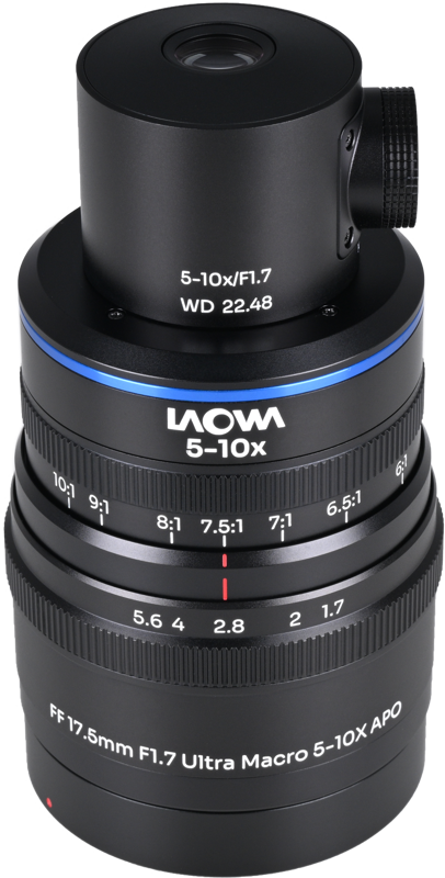 Obiectiv Laowa Aksen 17.5mm f/1.7 5-10X Ultra Macro APO Ver. Ilumianre Coaxiala, Montura Canon EF [1]