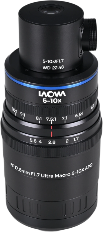 Obiectiv Laowa Aksen 17.5mm f/1.7 5-10X Ultra Macro APO Ver. Ilumianre Coaxiala, Montura L [1]