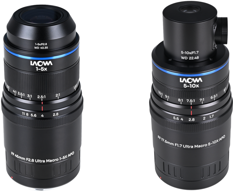Set 2 obiective Laowa Aksen 45mm f/2.8 si 17.5mm f/1.7, Montura Canon RF [1]