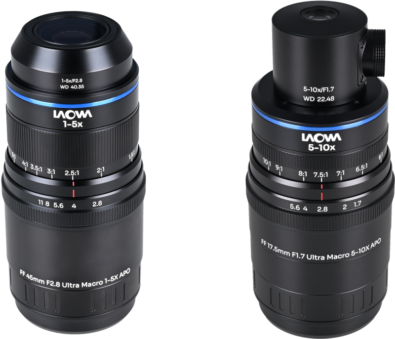 Set 2 obiective Laowa Aksen 45mm f/2.8 si 17.5mm f/1.7, Montura Sony FE [1]