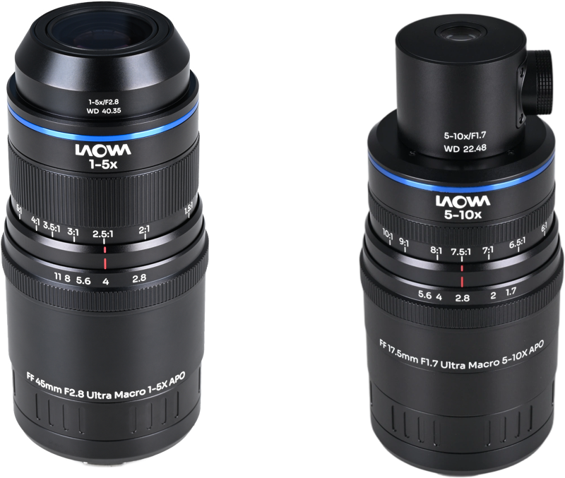 Set 2 obiective Laowa Aksen 45mm f/2.8 si 17.5mm f/1.7, Montura L [1]