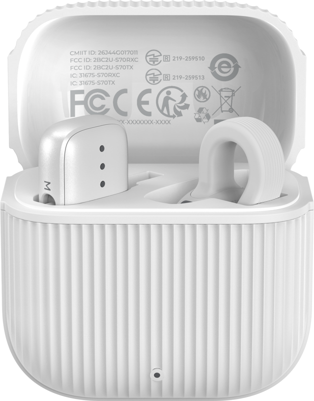 Microfon fără fir SmallRig 5718 S70-C1 cu adaptor USB-C pentru telefoane, Alb [1]