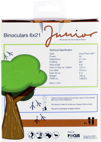 Binoclu Focus Sport Optics Junior 6x21 Green/Orange [2]