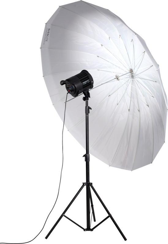 Umbrelă foto Nanlite U-180ST Shallow Translucent 180 cm [2]