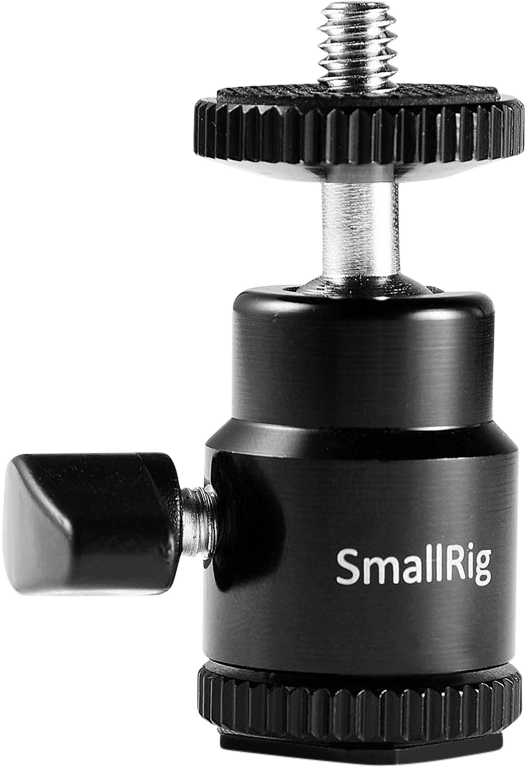 Montura cold shoe SmallRig 761 Ballhead 1/4" [2]
