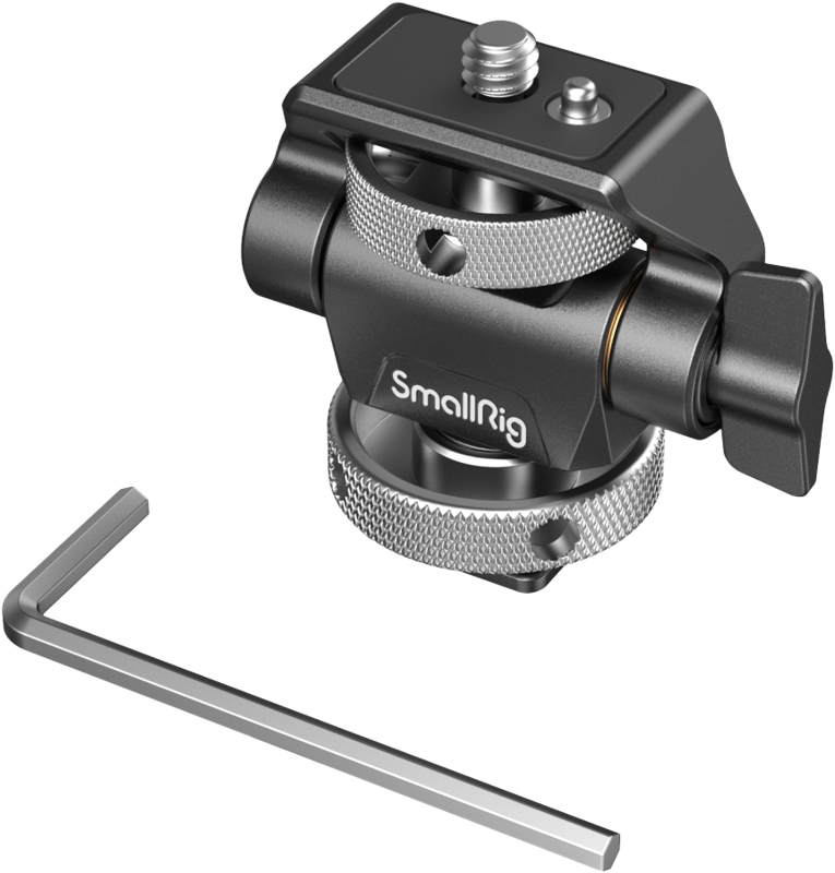 Montura cold shoe adjustabila pentru monitor SmallRig 2905 [2]