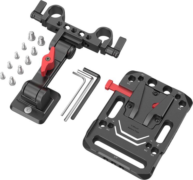 Adaptor baterie SmallRig 2991 V-Mount cu brat reglabil [2]