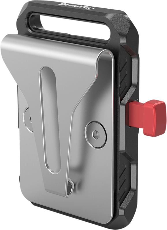 Adaptor baterie SmallRig 2990 V-Mount cu clip de curea [2]