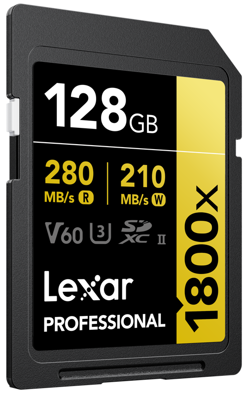 Card de memorie Lexar SDXC Pro 1800x U3 V60 128GB [2]