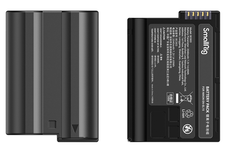 Kit baterie + incarcator SmallRig 3820B EN-EL15 [2]