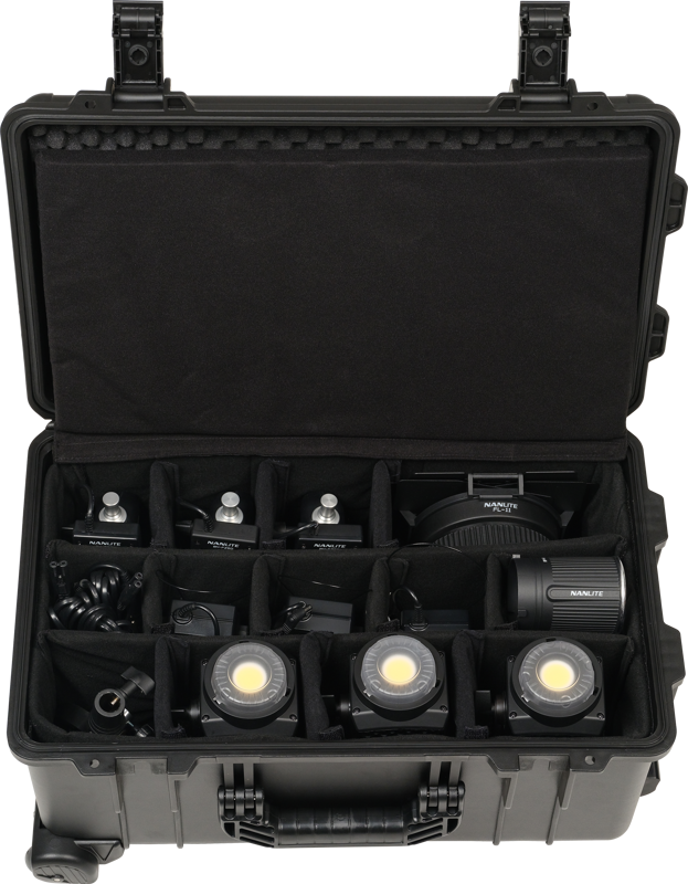 Kit iluminare Nanlite Forza 60B II, 3 lampi LED + troller [3]