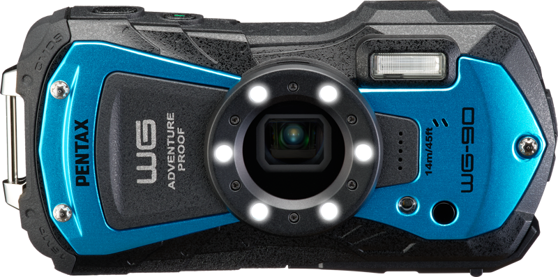 Aparat Foto Compact Pentax WG-90 Subacvatic, Blue [2]