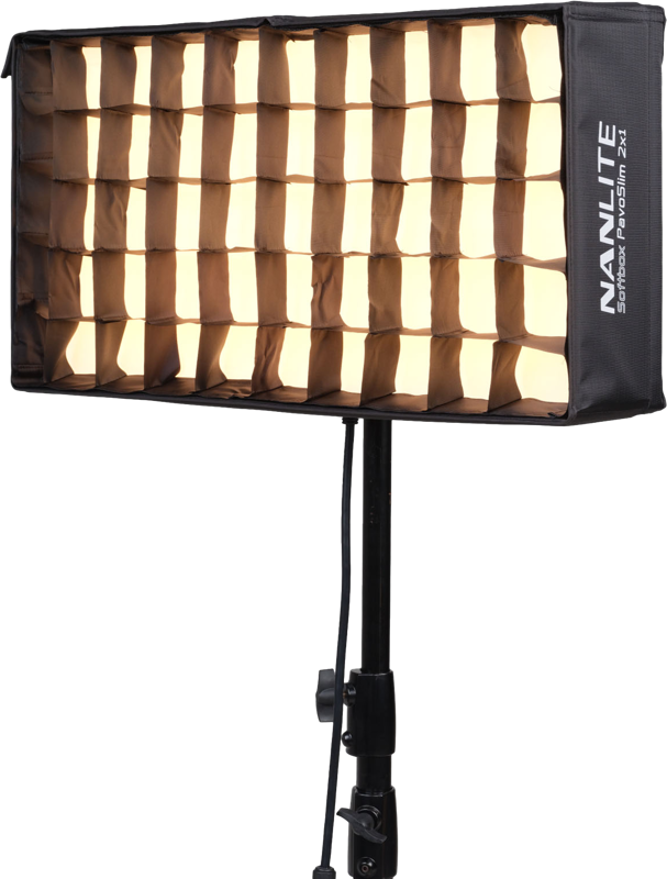 Softbox pliabil Nanlite SB-PS120-F cu grilă tip fagure pentru PavoSlim 120B/120C [2]