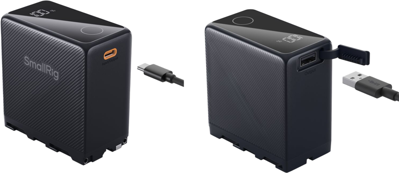 Baterie camera USB-C reincarcabila SmallRig 4469 NP-F970 [2]