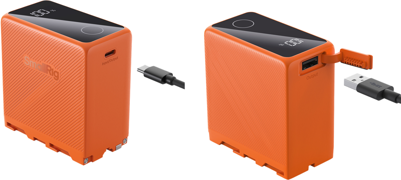 Baterie camera USB-C reincarcabila SmallRig 4576 NP-F970 [2]