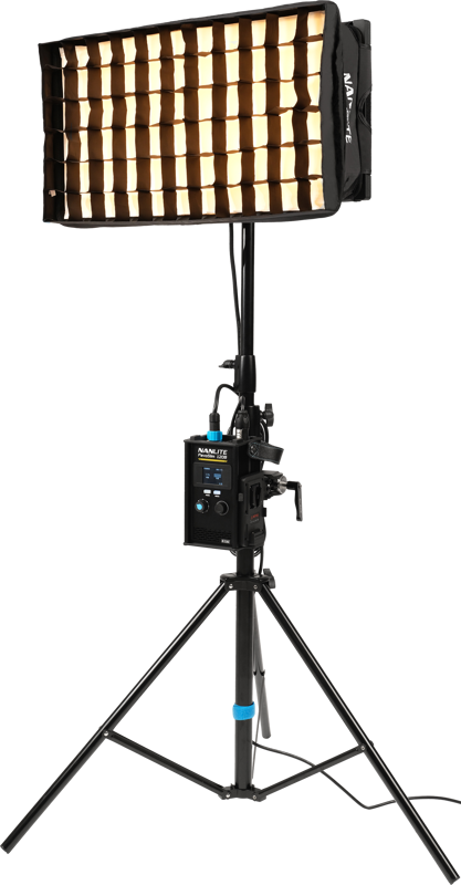 Panou LED Nanlite PavoSlim 120B + Softbox cu eliberare rapida [2]