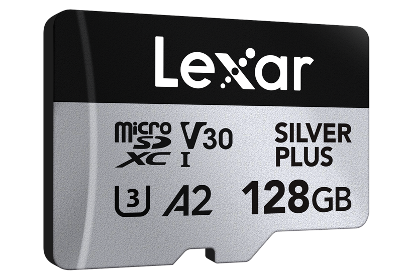 Card de memorie Lexar microSDXC Silver Plus 128GB UHS-I V30 [2]