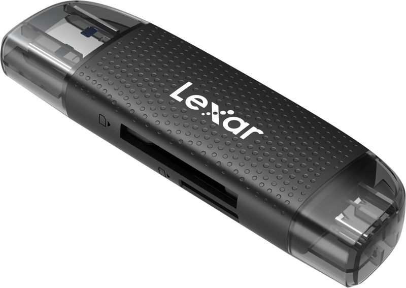 Cititor de carduri USB 3.1 Lexar  Dual Slot USB-A/C (LRW310X) mSD si SD [2]