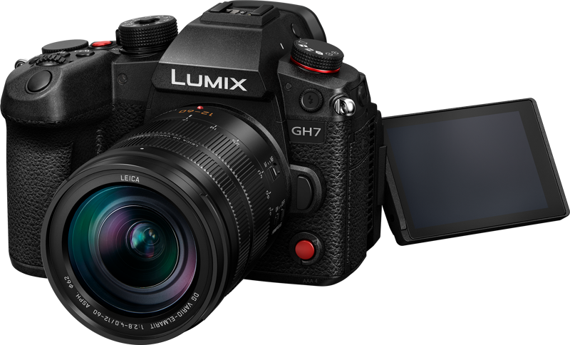 Aparat Foto Mirrorless Panasonic Lumix GH7 Kit cu Obiectiv 12-60mm F2.8-4 Leica [2]
