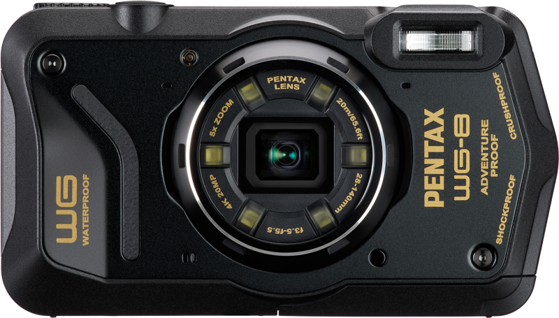 Aparat Foto Compact Pentax WG-8 Subacvatic, Black [2]