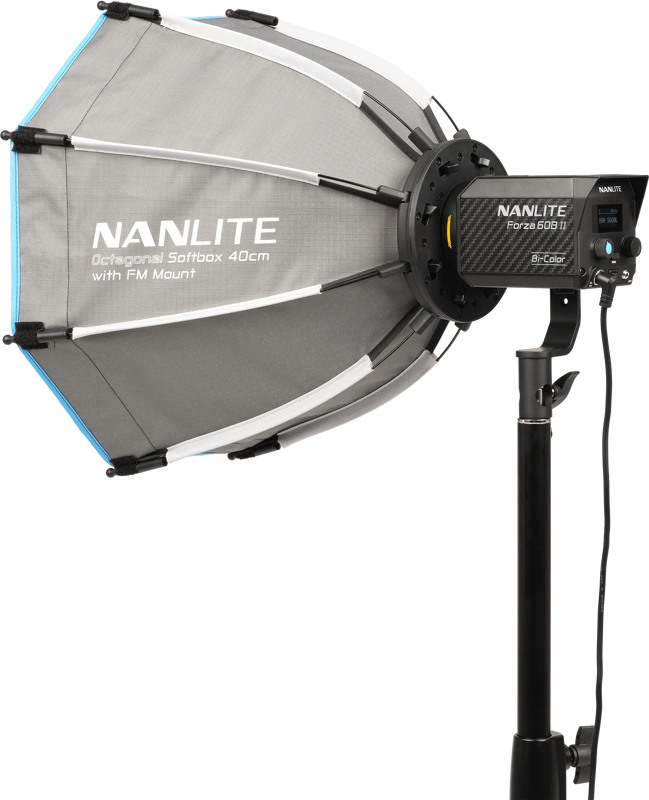Softbox octogonal Nanlite SB-FMM-O-40 40 cm cu montură FM [2]
