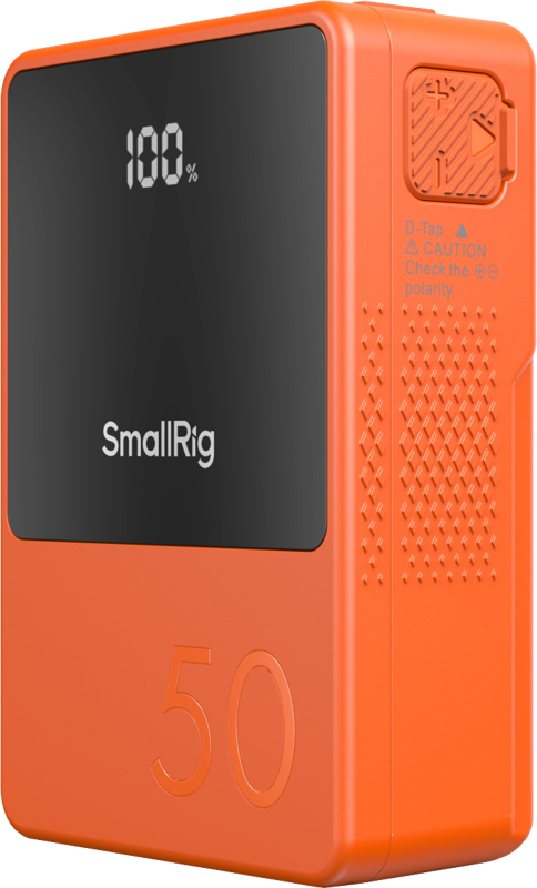 Baterie V-Mount SmallRig 4871 Mini VB50 orange [2]