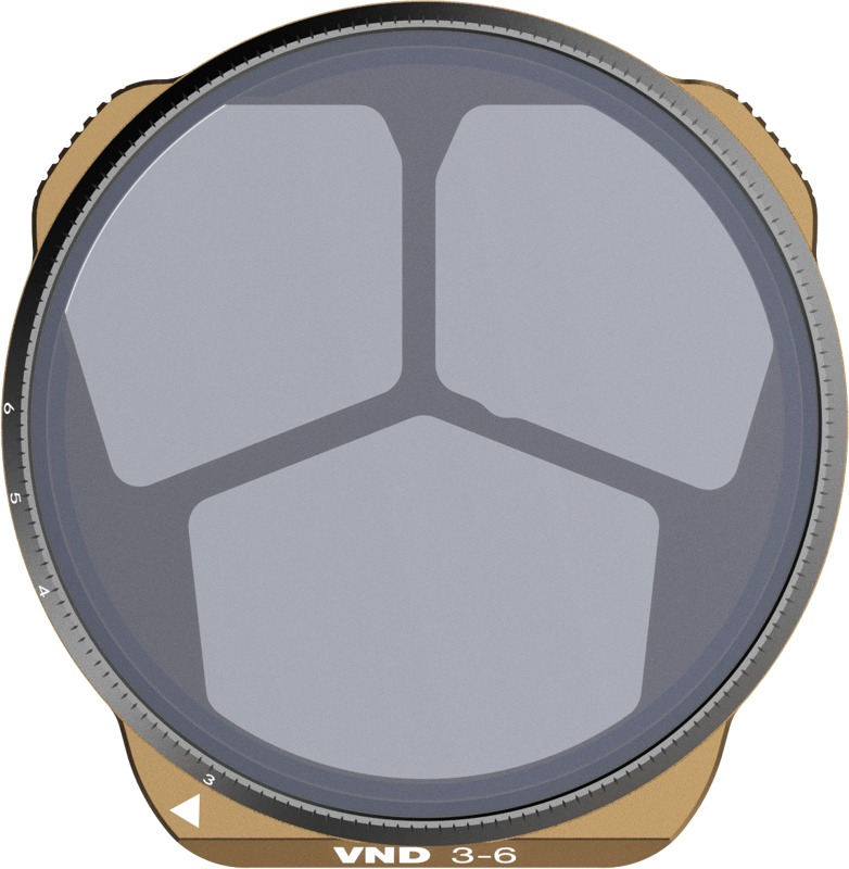 Filtru PolarPro 3-6 Stop Variable ND Filter pentru DJI Mavic 3 Pro [2]