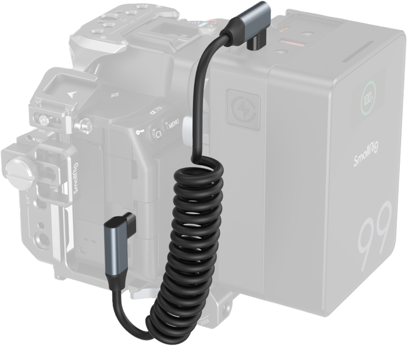 Cablu USB-C la USB-C SmallRig 4793 USB-C 90grade  [2]