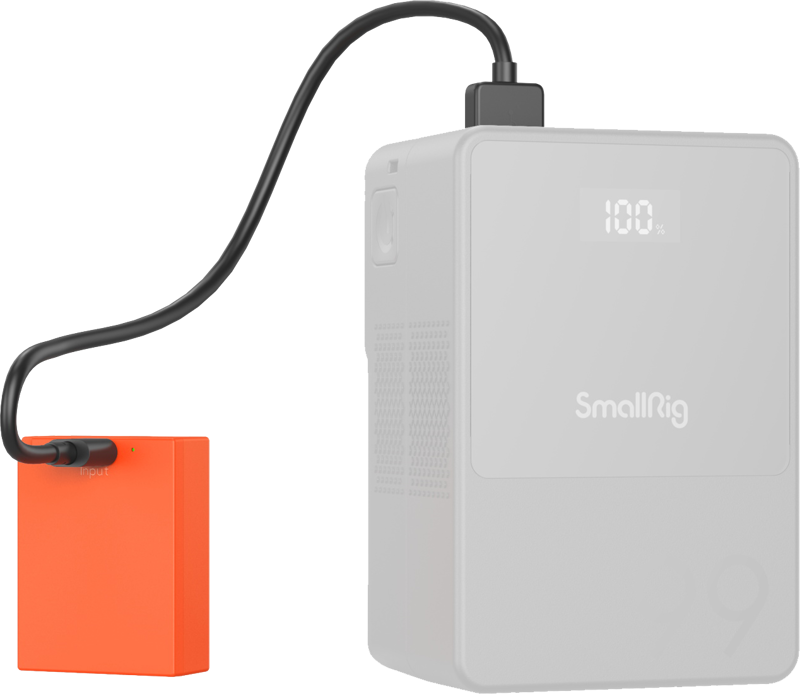 Baterie camera USB-C reincarcabila SmallRig 5088 NP-W126S orange [2]