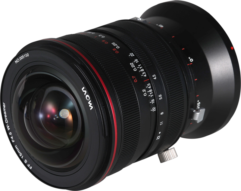 Obiectiv Laowa 15mm f/4.5R Zero-D Shift montura GFX [2]