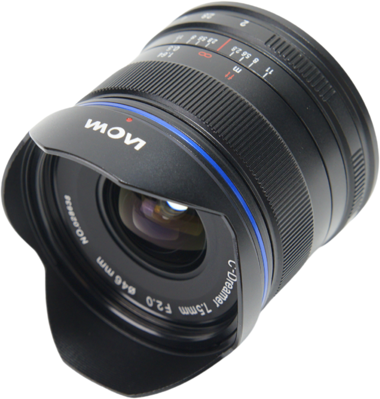 Obiectiv Laowa 7.5mm f/2  (Standard) Lens montura MFT / Black [2]