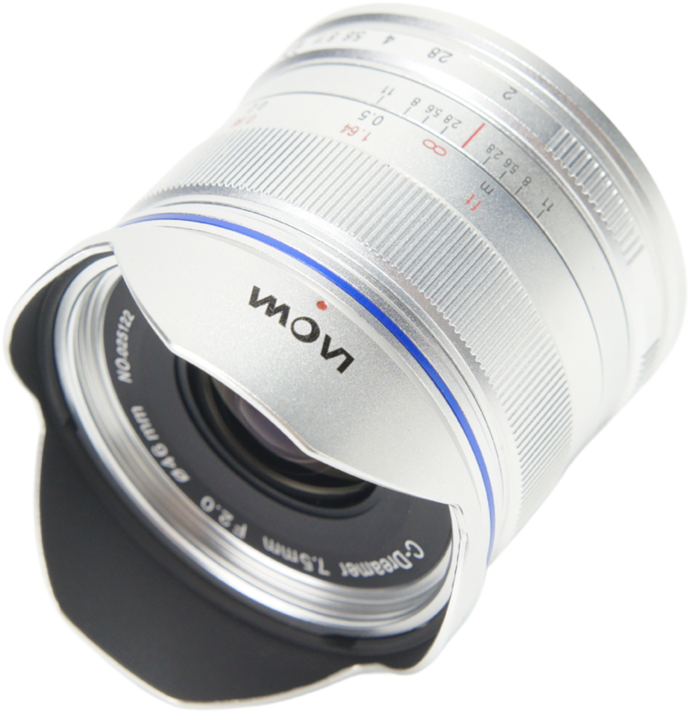 Obiectiv Laowa 7.5mm f/2  (Standard) Lens montura MFT / Silver [2]